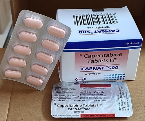Capecitabine Tablets - 500 Mg | Cold & Dry Storage, Suitable For All, General Medicines, Dosage As Suggested, Physical Form: Tablets