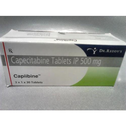 Capecitabine Tablets - 500 Mg | Cold & Dry Storage, Suitable For All, General Medicines, Dosage As Suggested, Physical Form: Tablets
