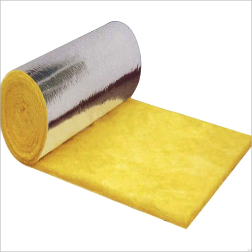 Fibre Glass Wool - Yellow Sheet 20MTR x 1.2MTR, 20-40mm Thickness, Low Thermal Conductivity, Insulation for Ceilings and Walls