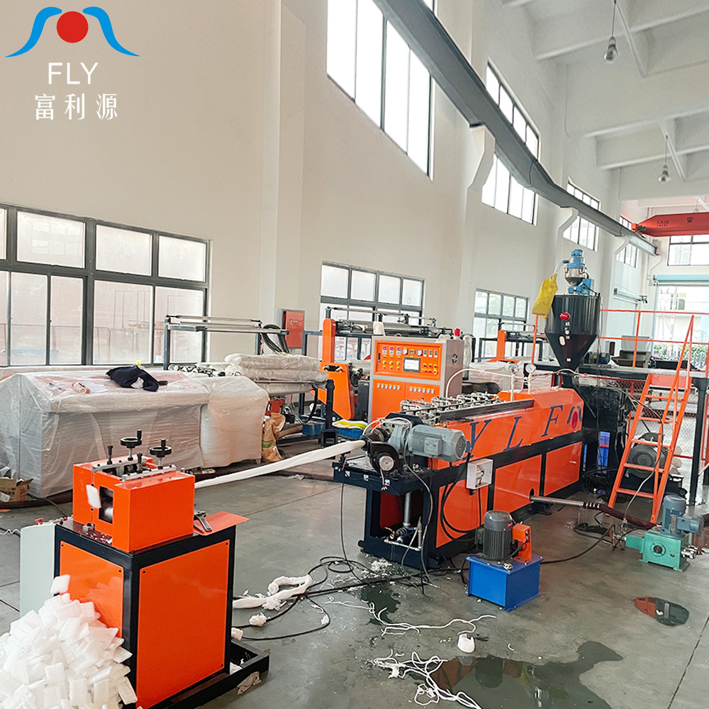 Semi-automatic Fly75 Epe Foam Vegetable Fruit Foam Net Bag Machine