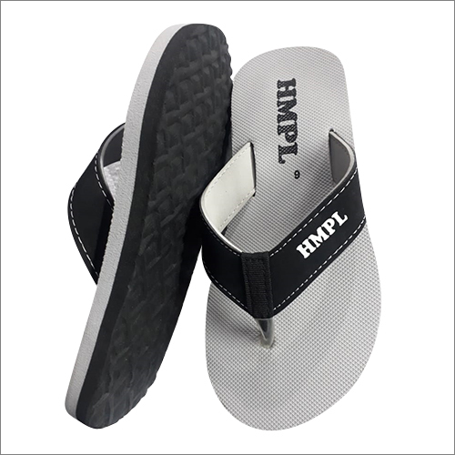 Casual Slipper - Rubber, Varies Size | Slip-On Thong Style, Unisex, Black and Grey Color, Fabric Upper, Rubber Outsole, Ideal for Summer