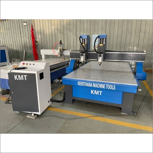 Low Energy Consumption Double Head Cnc Wood Carving Machine