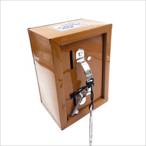Baby Safe Locker Piggy Bank - Steel Material, Brown Color | Secure Locking System, Encourages Money Saving Habits