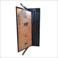 स्ट्रेट डबल स्लाइडर रोटेटिंग स्टैंड