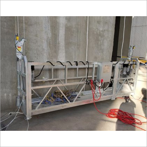 माइल्ड स्टील पेडल रोप सस्पेंडेड प्लेटफ़ॉर्म एप्लीकेशन: कंस्ट्रक्शन