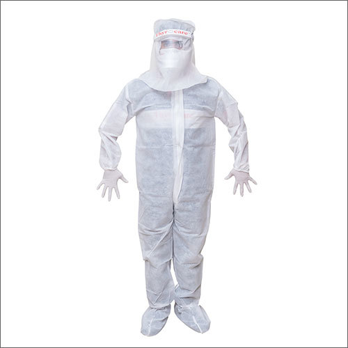 Medical PPE Kit - Non-Reusable, Waterproof, Blue | Features Mask Securing Method for Enhanced Protection Against Infections