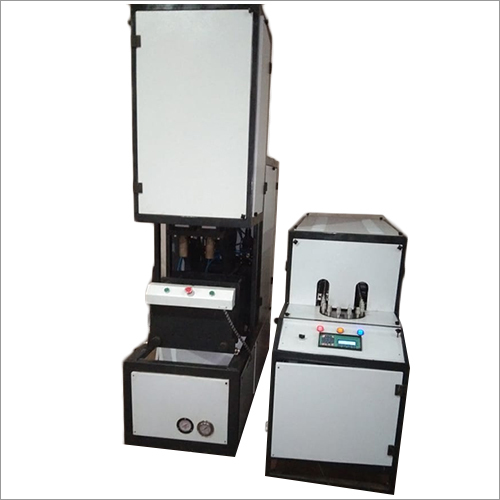 Heat Resistant 1100 Bph Output Semi Automatic Pet Bottle Blowing Machine