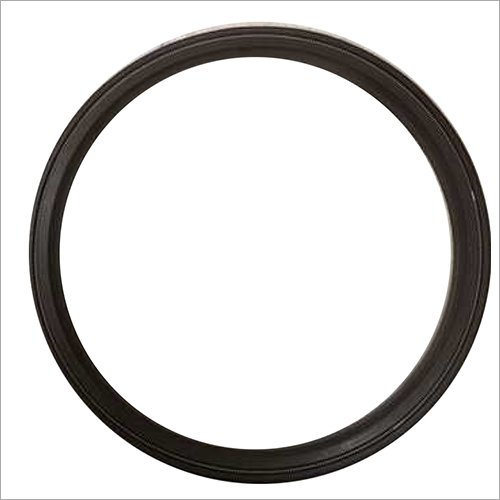 External Lip Seal - Rubber Material, Soft Hardness, Hydraulic Style , Supported Lip for Contaminant Prevention in Industrial Applications