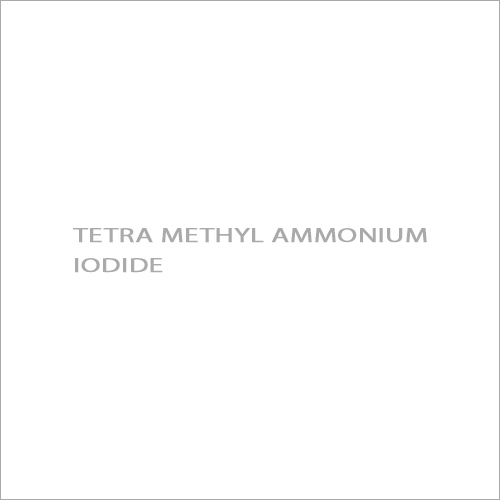 टेट्रा मिथाइल अमोनियम आयोडाइड कैस नं: 75-58-1