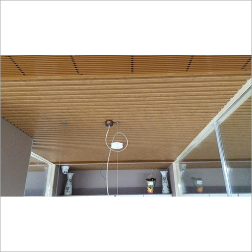 Fancy Baffles Ceiling - Aluminum Alloy, Customized Sizes | High Efficiency, Flawless Finishing, Effective Noise Reduction