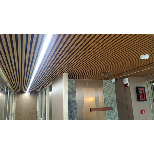 Fancy Baffles Ceiling - Aluminum Alloy, Customized Sizes | High Efficiency, Flawless Finishing, Effective Noise Reduction