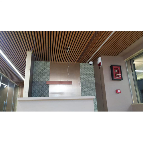 Fancy Baffles Ceiling - Aluminum Alloy, Customized Sizes | High Efficiency, Flawless Finishing, Effective Noise Reduction