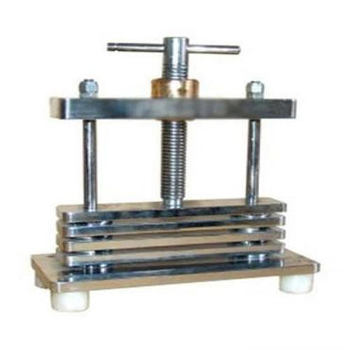 Silver Compression Set Apparatus - Capacity 160 Kg