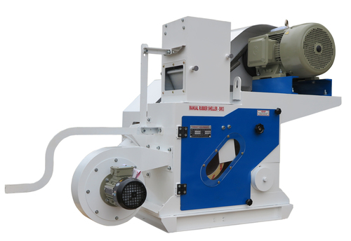 नीला और सफेद मैनुअल रबर शेलर