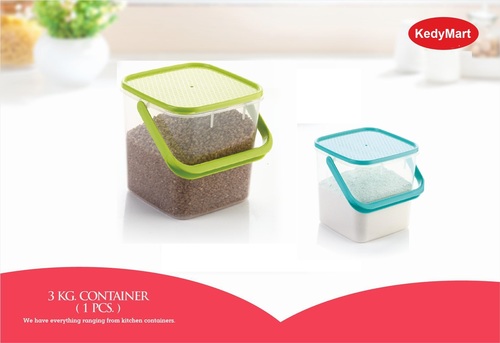 White Plastic Storage Containers With Handle