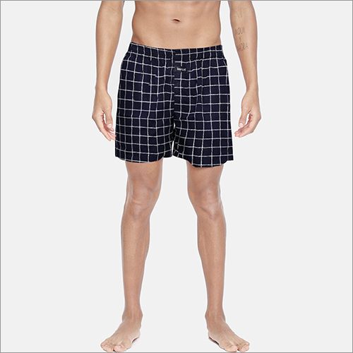 मेन्स चेक बॉक्सर शॉर्ट्स