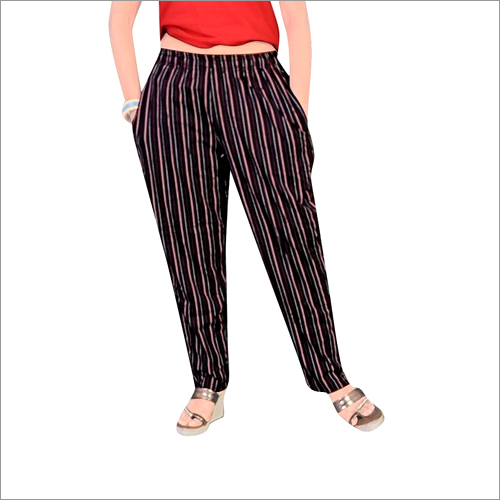 देवियों धारीदार पायजामा