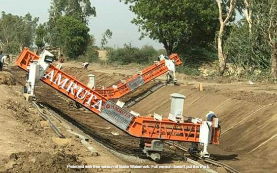 Canal Paver Capacity: 1200 Square Meter Per Day Ton/day