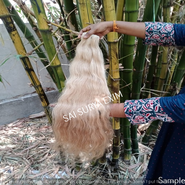 Natural Brown Indian Blonde Hair Extensions
