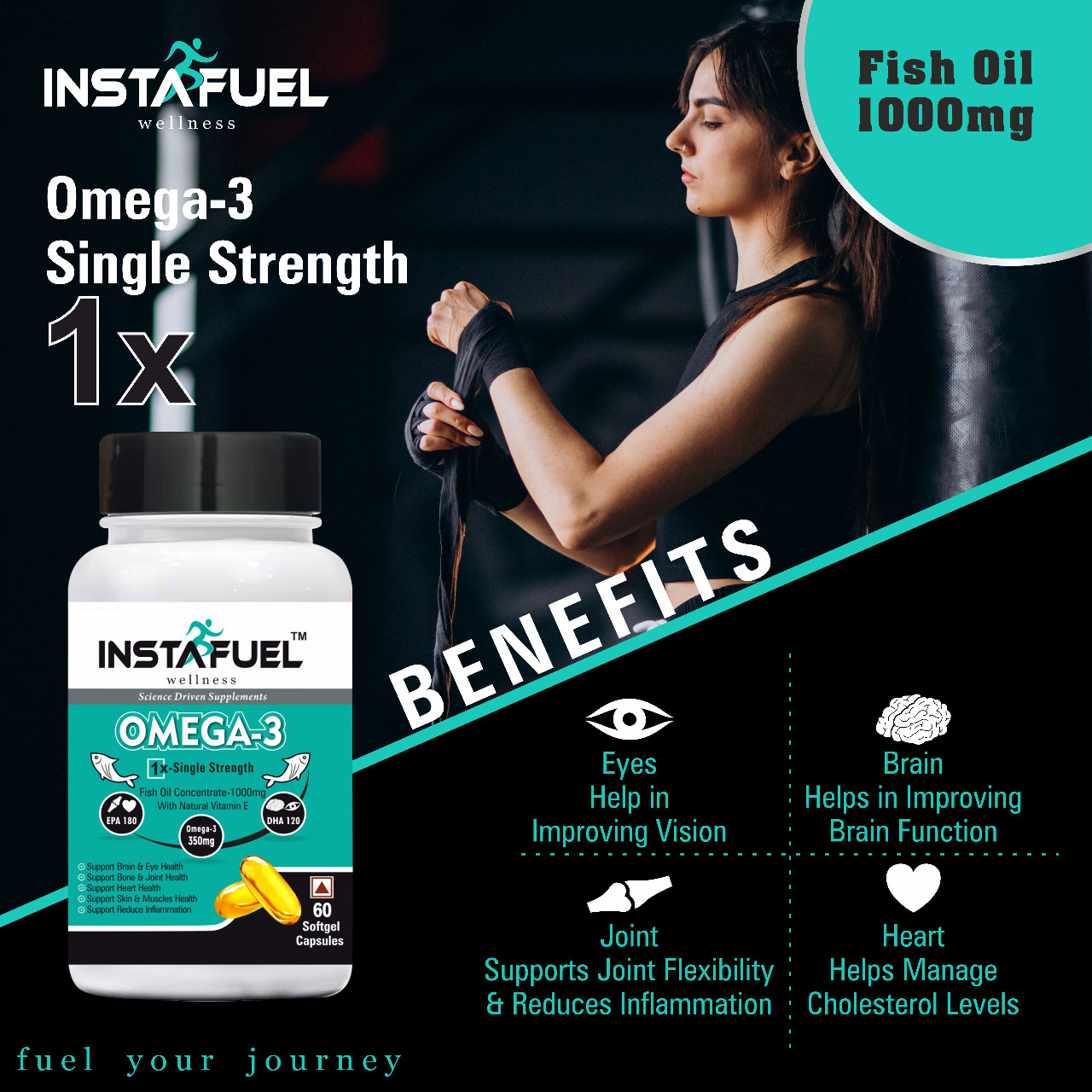 Omega 3 Fish Oil Softgel Capsules Shelf Life: 18 Months