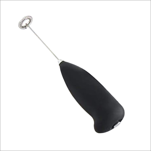 Portable Coffee Beater - Stainless Steel, Black | Durable Metal Design For Effortless Coffee Preparation