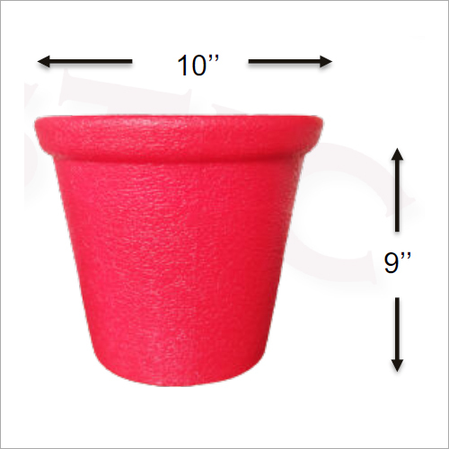 10 इंच क्राउन पॉट