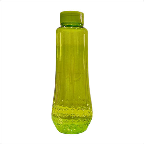 Luxury Green Plastic Water Bottle Capacity: 1 Liter/day