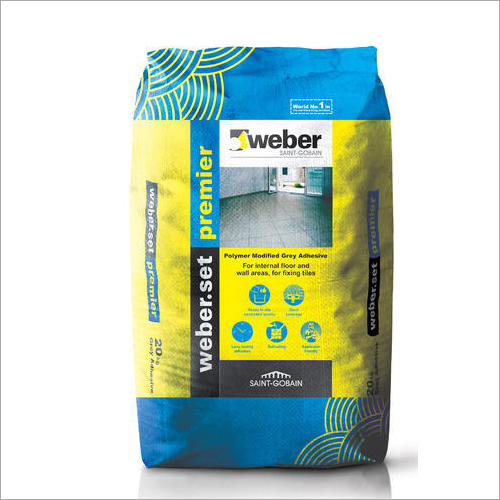 20 Kg Weber Set Premier Tile Adhesives Grade: Industrial Grade