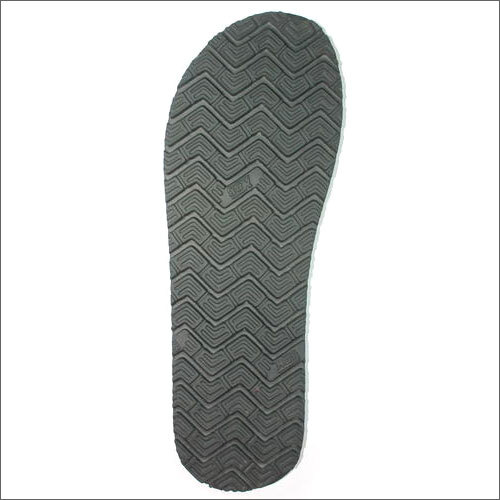 Black 10Mm Microcellular Rubber Slipper Sole