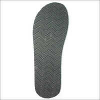 Black 10mm Microcellular Rubber Slipper Sole