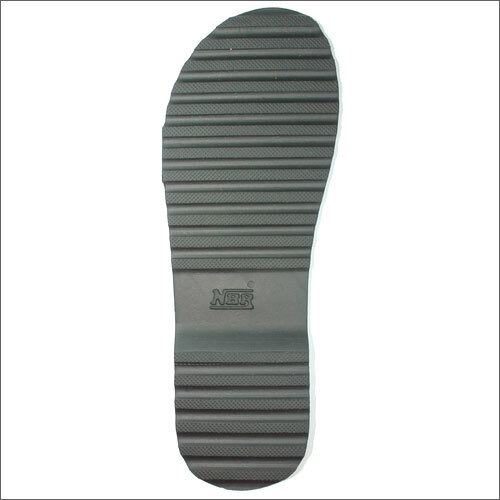 Microcellular Rubber Slipper Sole - 11mm Thick, Black | Washable Design