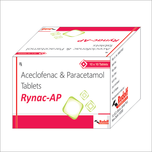 ऐसक्लोफेनाक और पेरासिटामोल टैबलेट सामान्य दवाएं