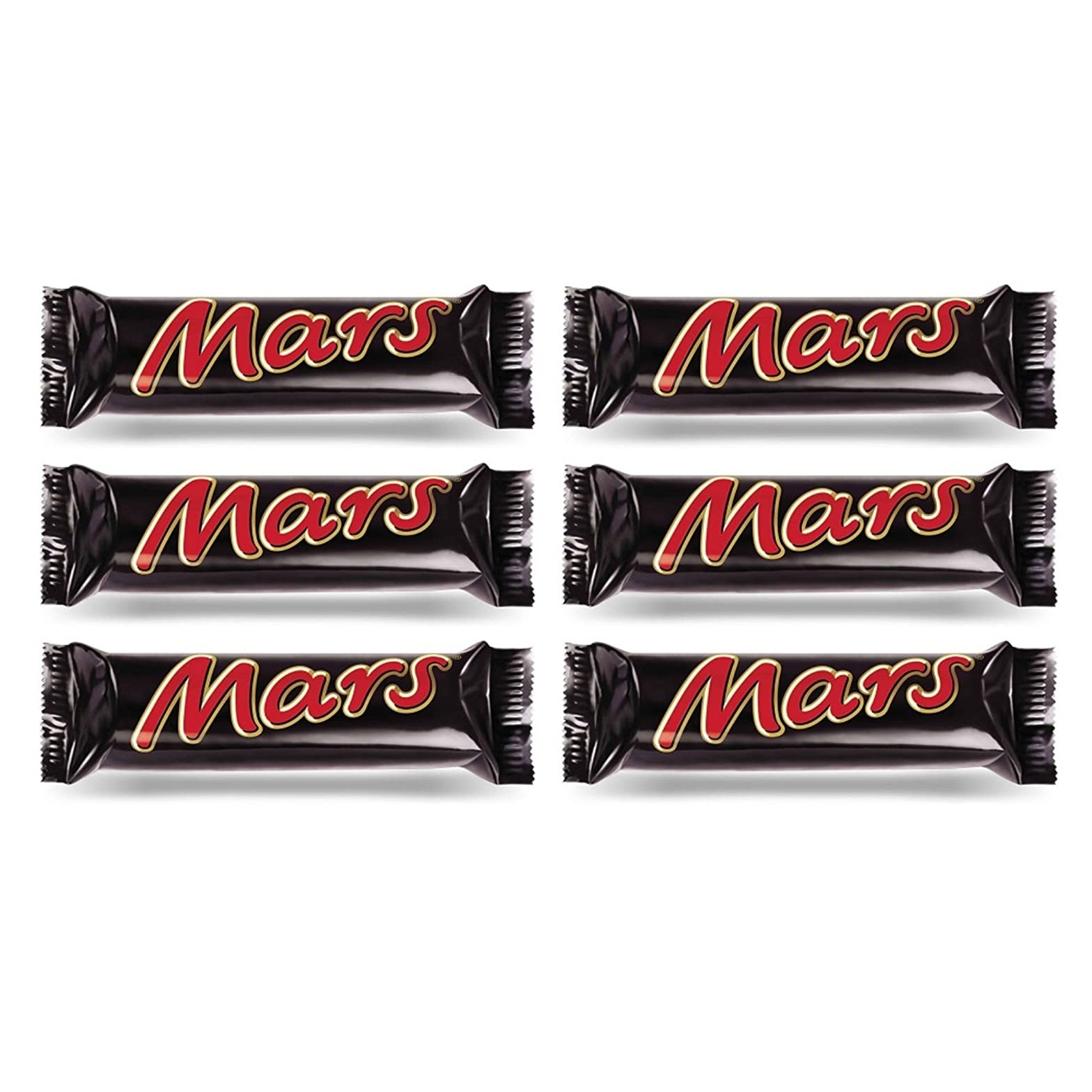 Original Mars Chocolate Bars - 47g Box Of 24 Bars | Dark Brown Color, 24 Months Shelf Life, Normal Feature