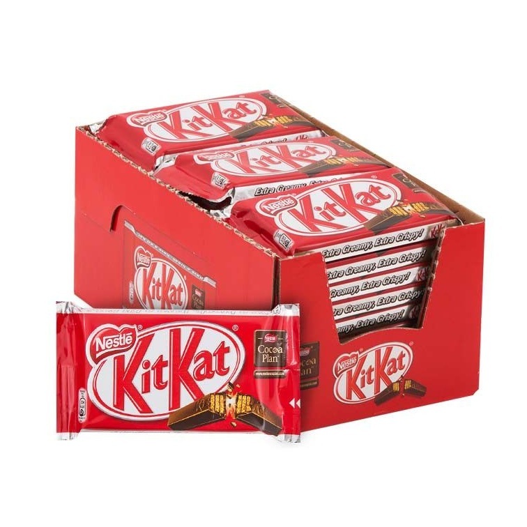 Nestle Kit-kat Chocolates Bars 100 % Pure Quality Bulk Quantity For Sale Application: Food