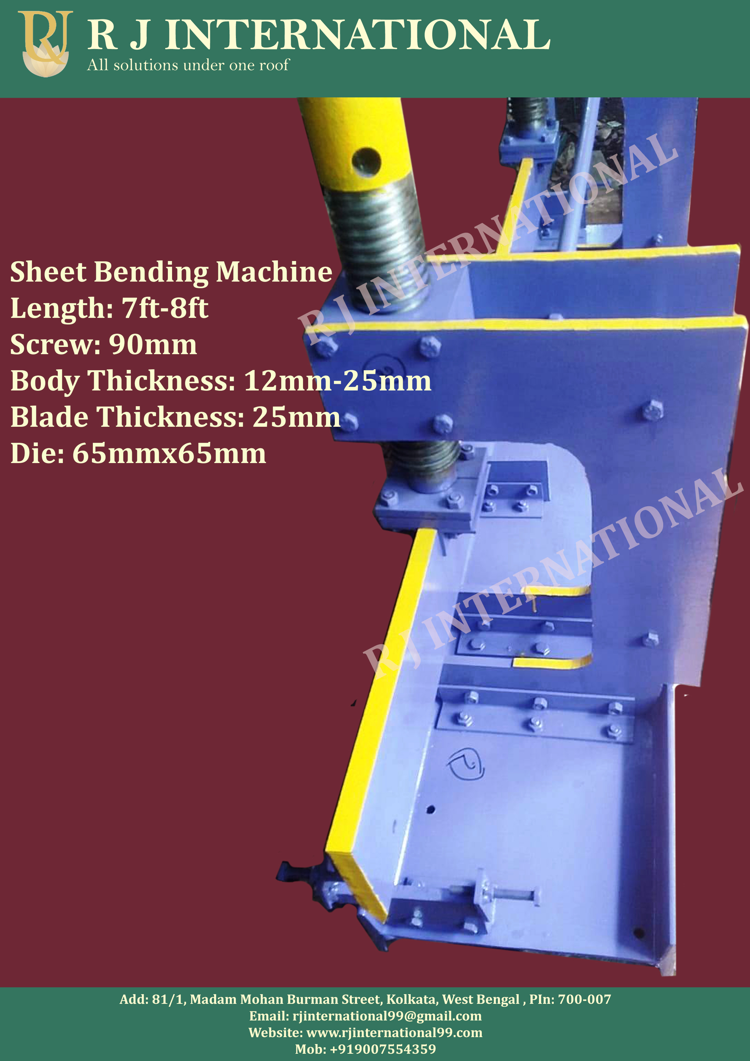 Sheet Bending Machines