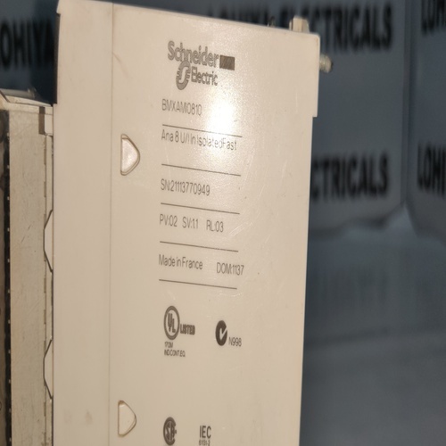 Schneider Electric Bmxami0810 Modicon Isolated Analog Input Module