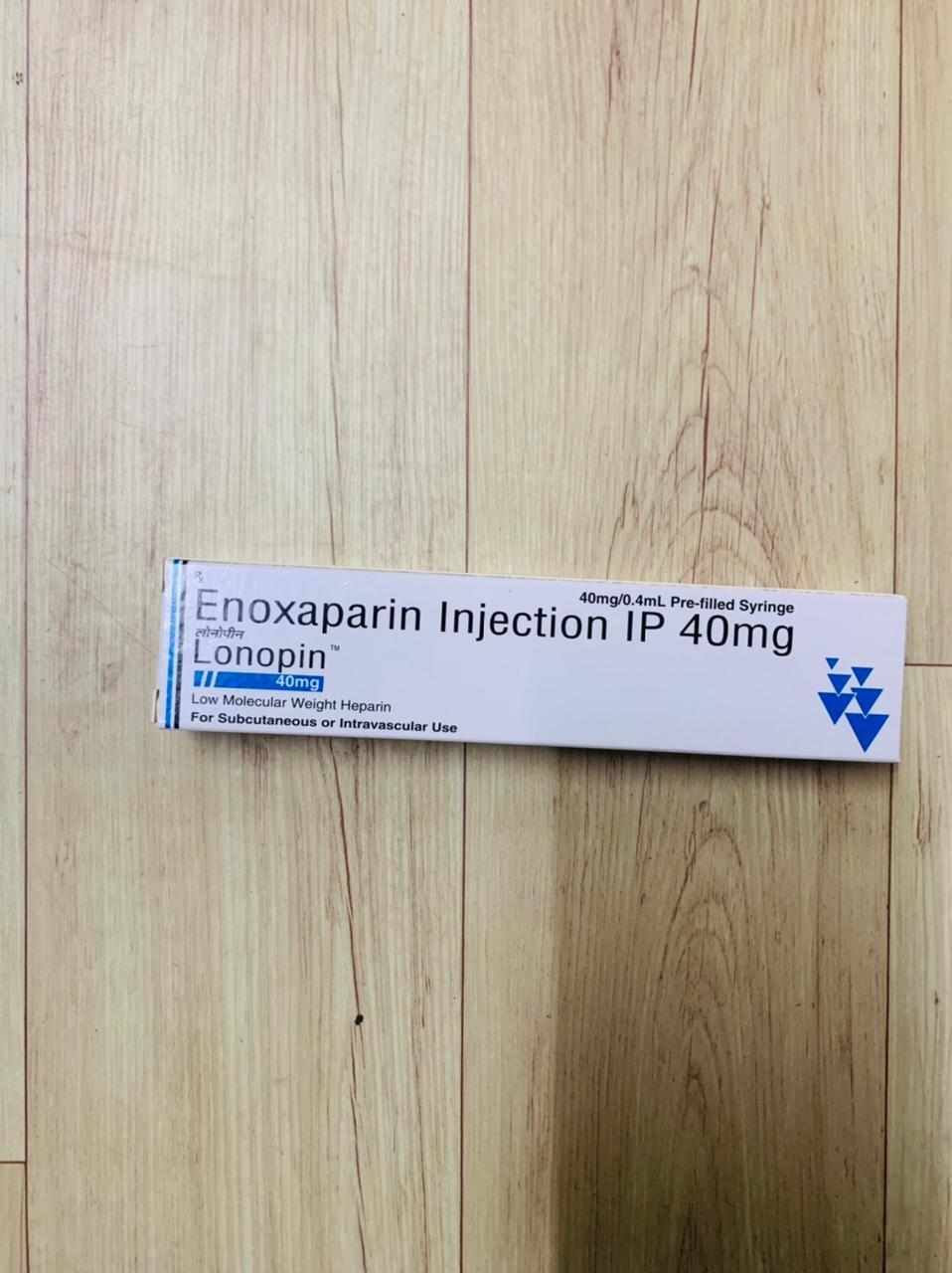 Lonopin 40mg - Drug Type: Injection