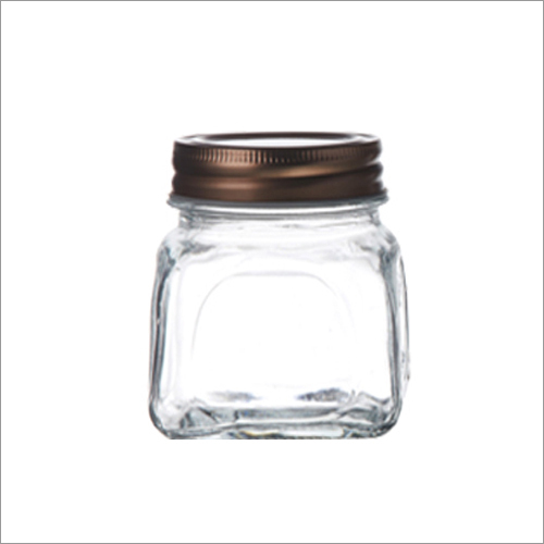 Airtight Square Jar - 250 Ml Glass | Quality Tested, High Durability, Advanced Technology Manufacturing