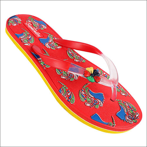Rubber Ladies Designer Slipper