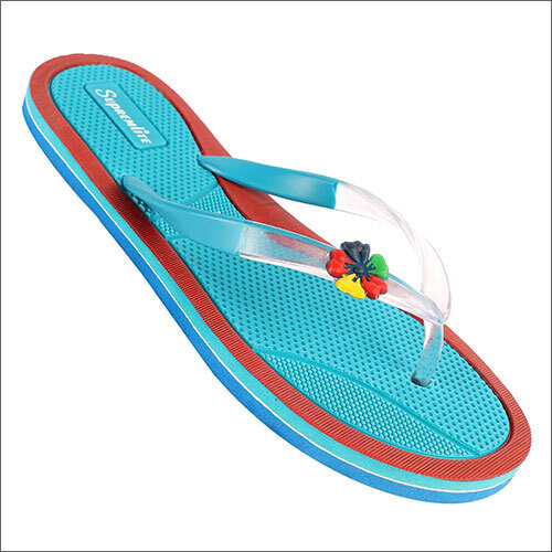 Rubber Ladies Plain Slipper