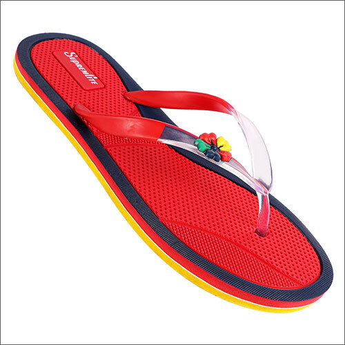 Rubber Ladies Plain Slipper