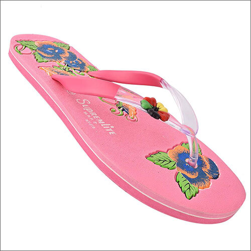 Rubber Ladies Pu Slipper