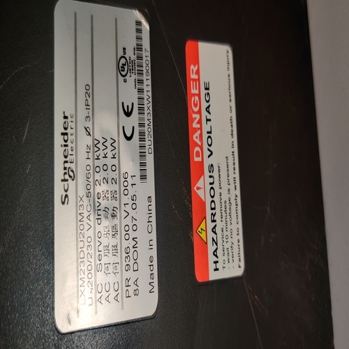 Schneider Electric Lxm23du20m3x Servo Drive