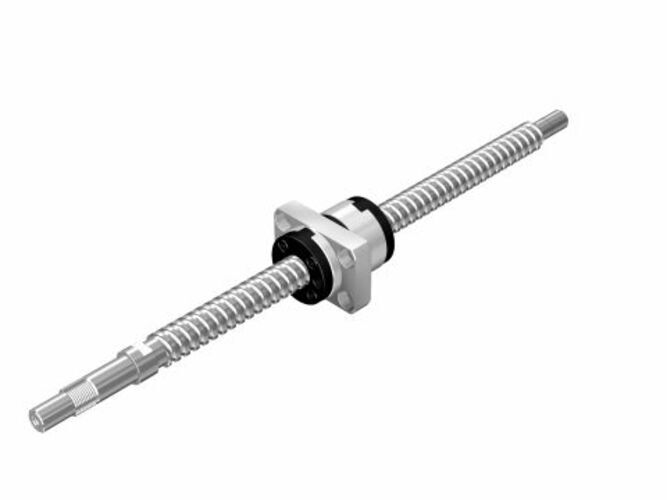 Thk Ground Ball Screw - Finish: Polished