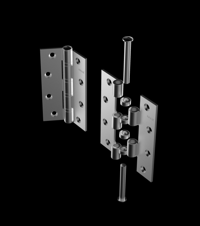 Ss And Brass Door Hardware - Silver Finish | Durable Material, Stylish Design, Versatile For Various Interior Styles