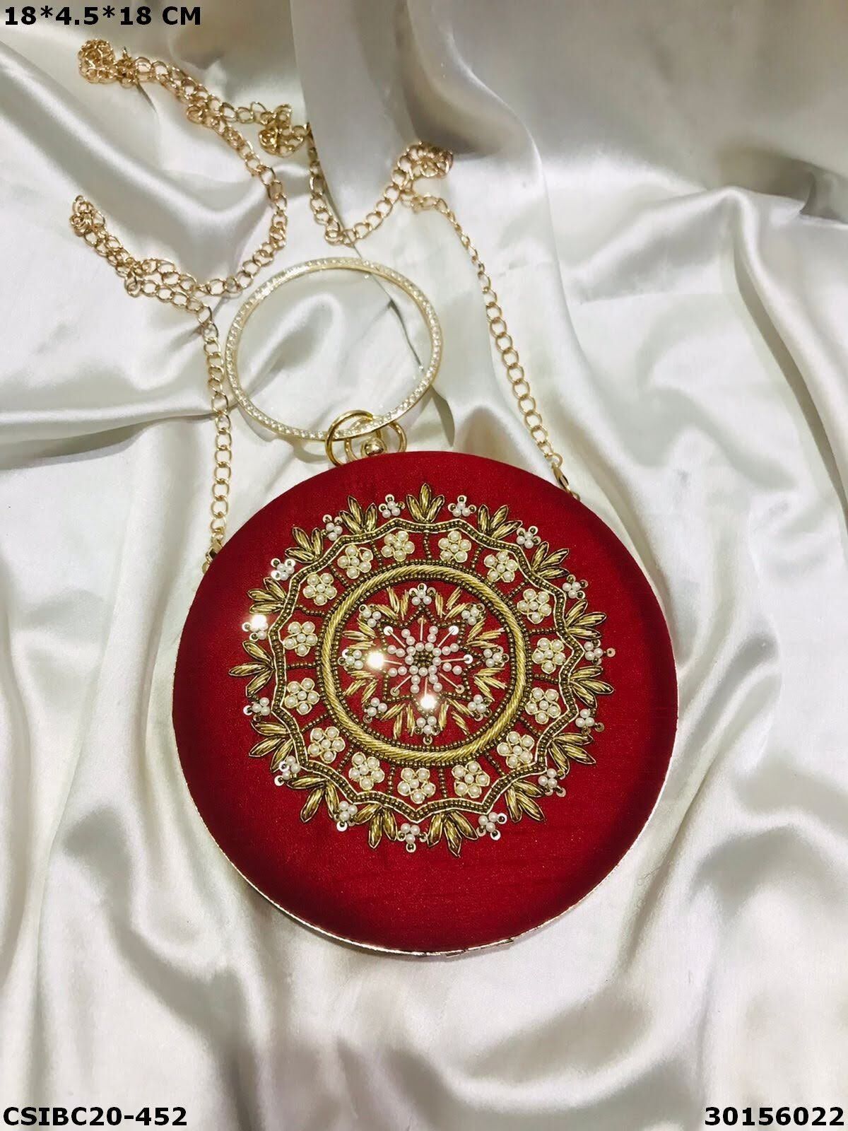 Multi Handi Craft Evening Box Clutch Bags