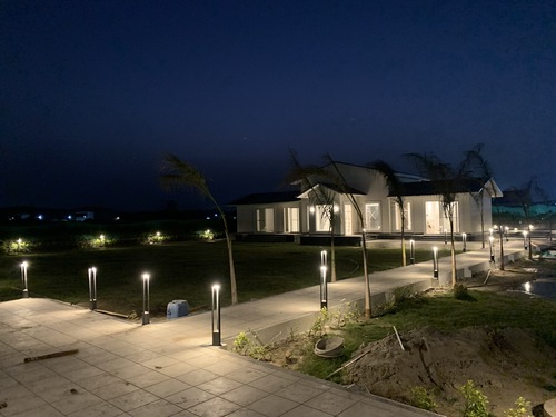 फार्म हाउस का पूरा नजारा