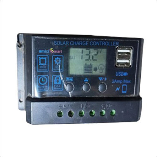 Solar Charge Controller - Metal Design, Multiple Sizes Available | Led Display, Warranty Included