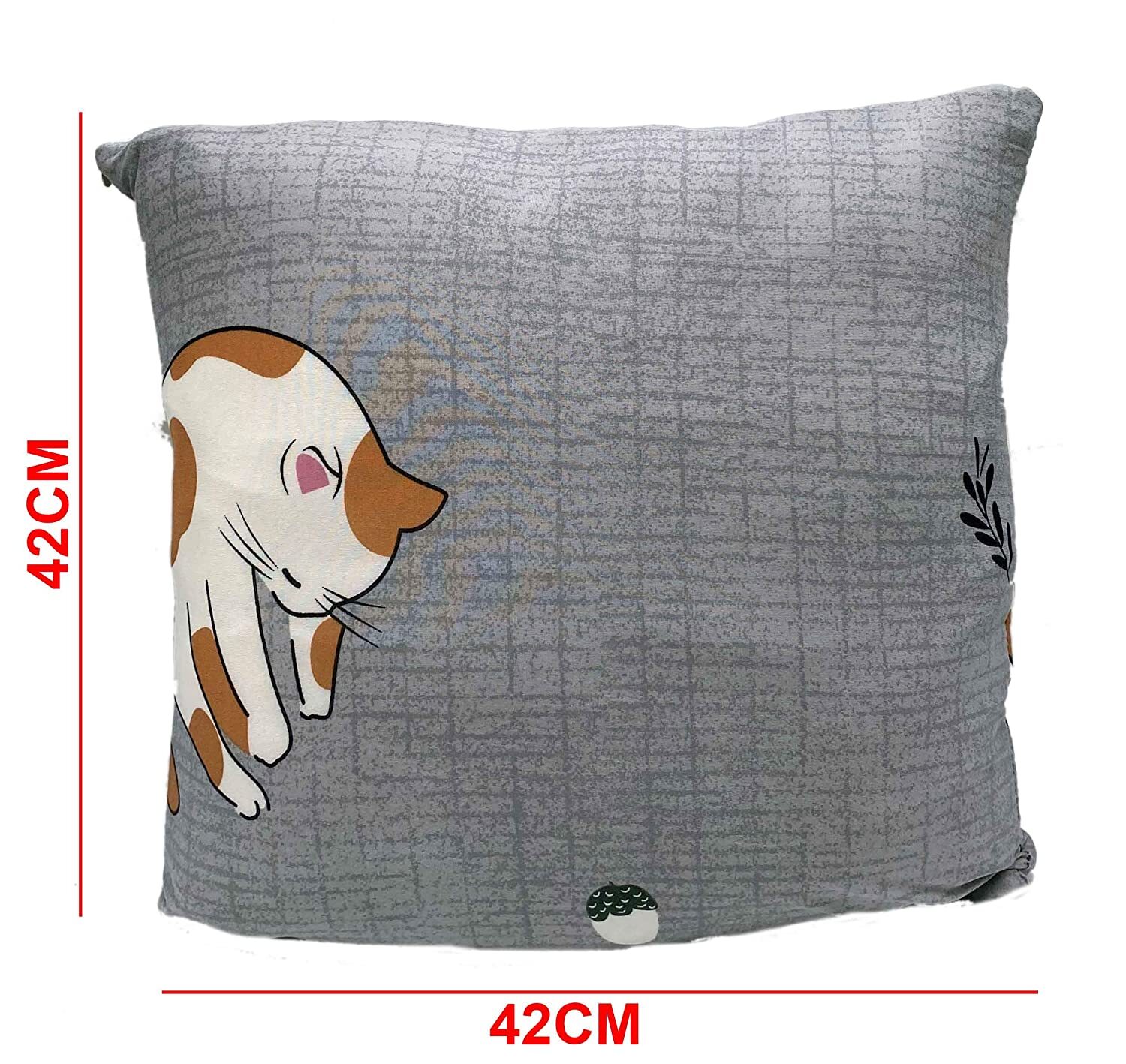 Polyester Throw Pillow Case Printed Cushion Cover Home Sofa Decorative