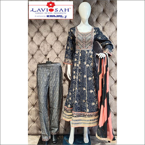 Quick Dry Big Flare Sharara With Pant And Dupatta